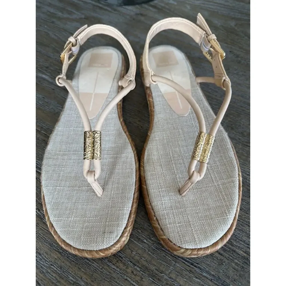 Dolce Vita Meryl Slingback Sandal Size: 8.5 Color: French Vanilla - Picture 2 of 10